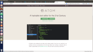 #Mastery01 Create And Run a “.py” file in a OS (#Ubuntu)terminal and Atom.