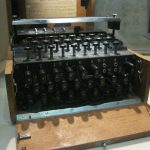 Image of a U-505 Enigma Machine
